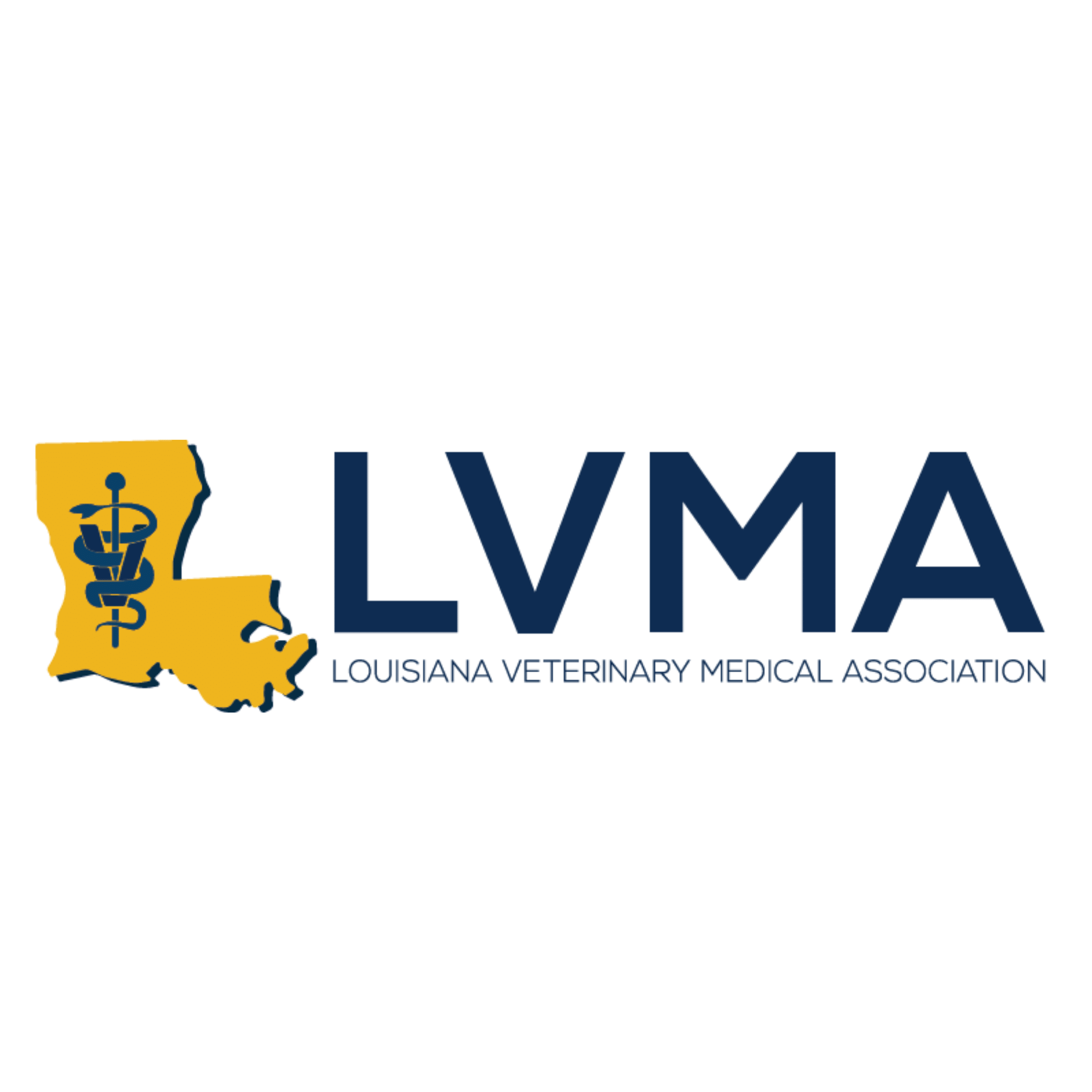 Louisiana veterinary medical association logo